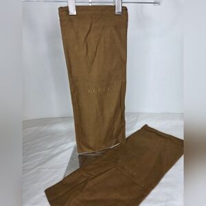 Gucci 16"x 6" Bundle Of 2 Shoe Dust Bag